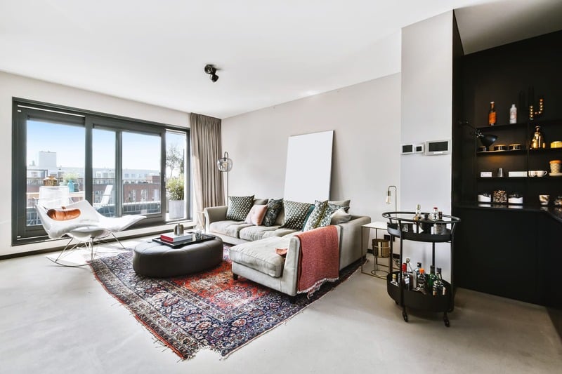 Levendig woonbeton appartement