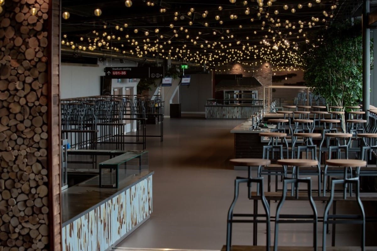 Gietvloer restaurant